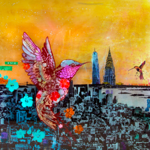 NYC with hummingbirds
